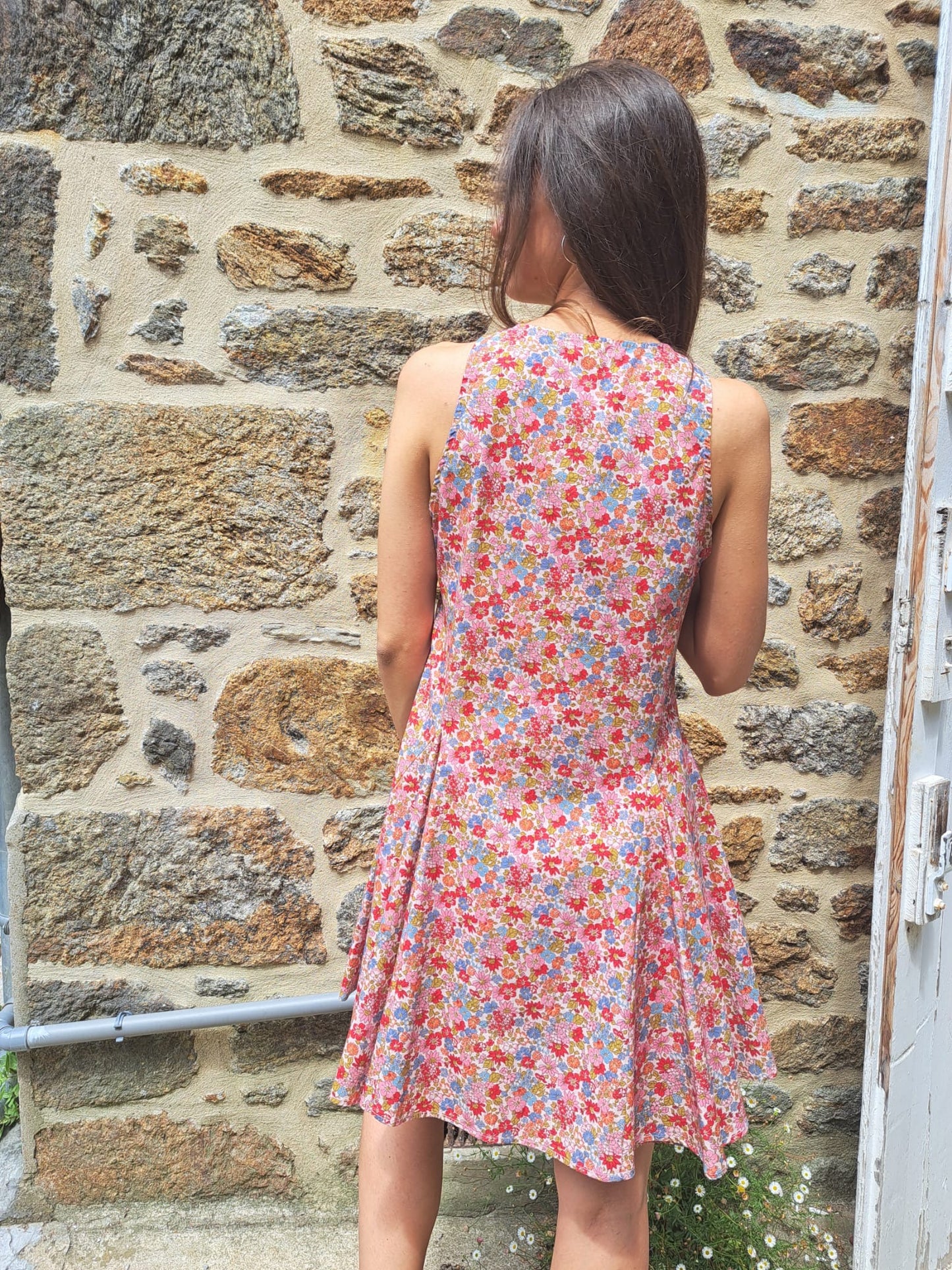 Robe liberty patineuse