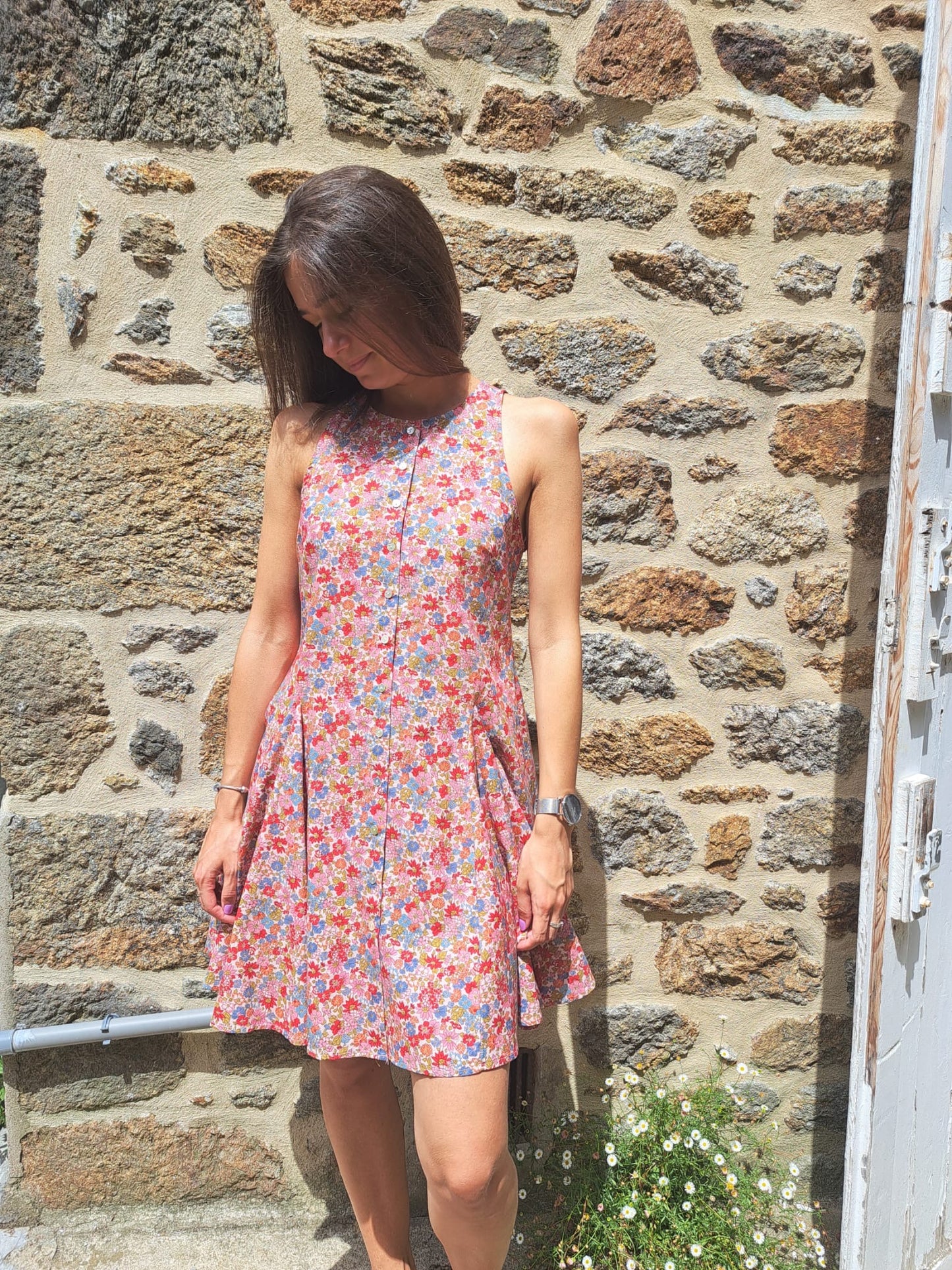 Robe liberty patineuse