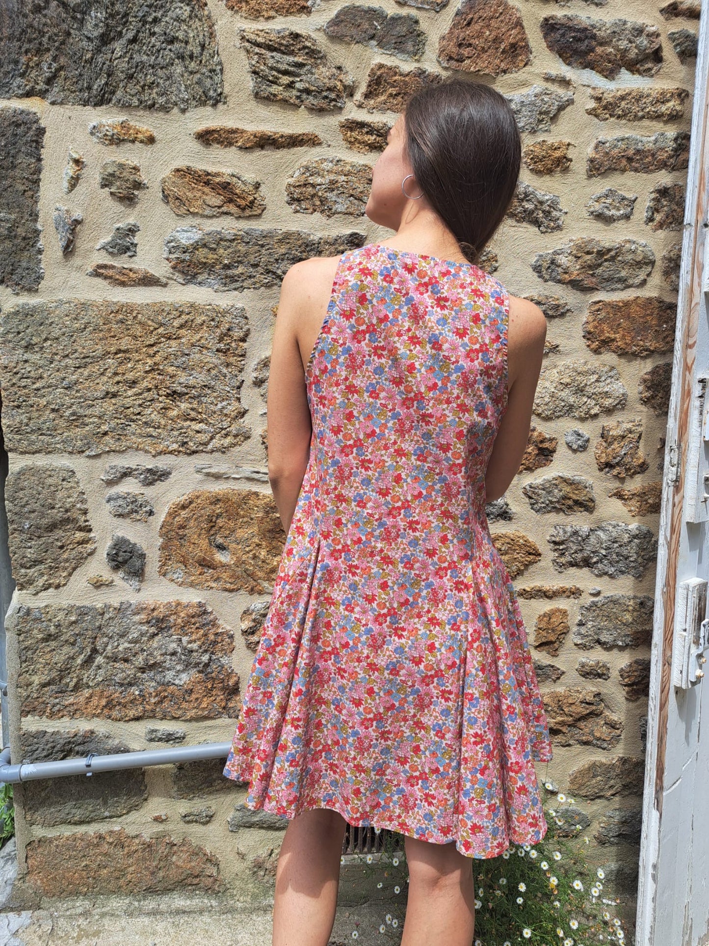 Robe liberty patineuse
