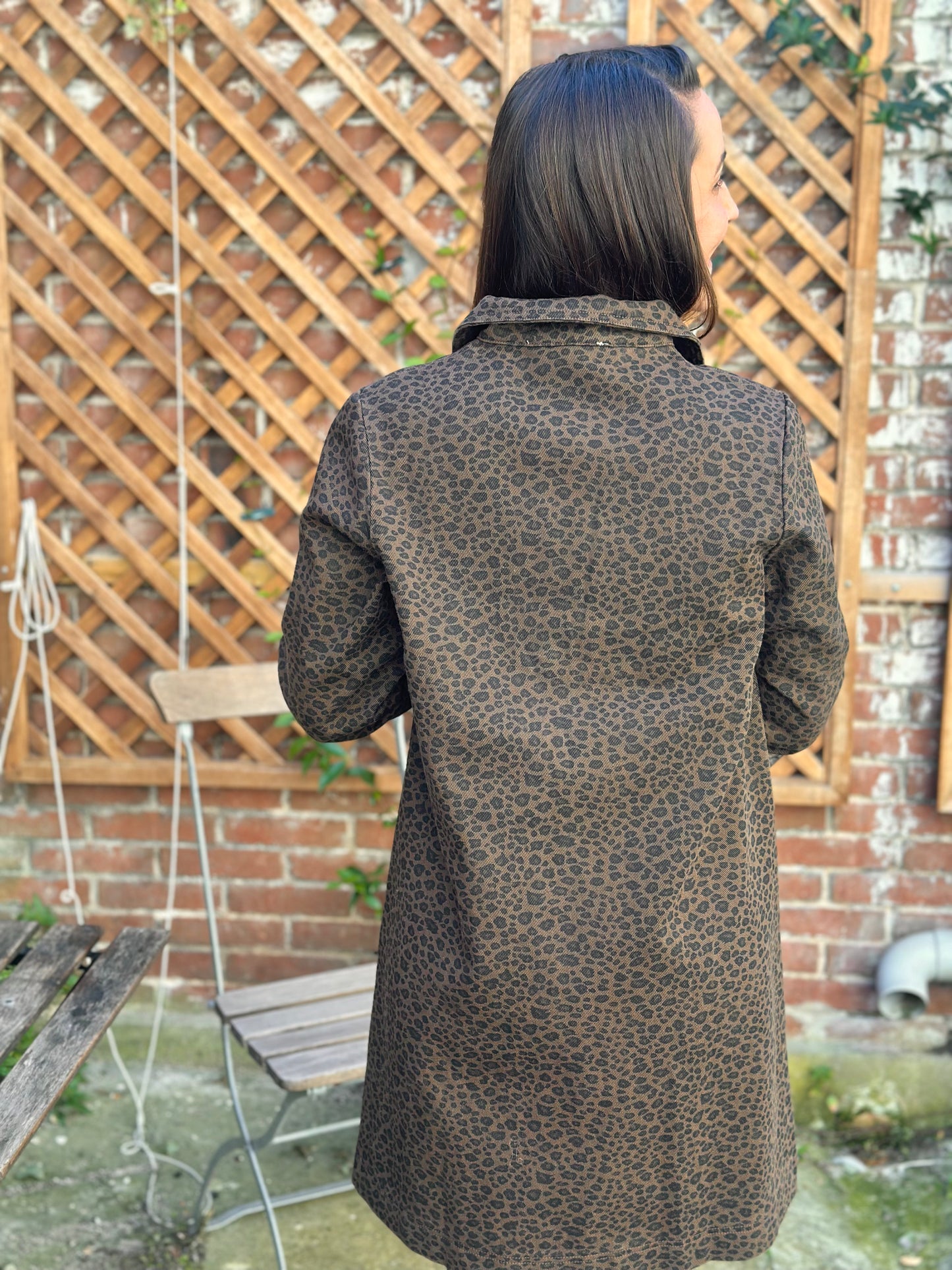 Robe jeans choco léo