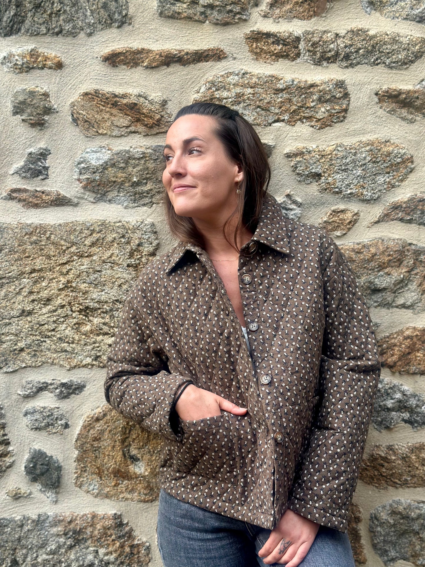 Veste liberty marron