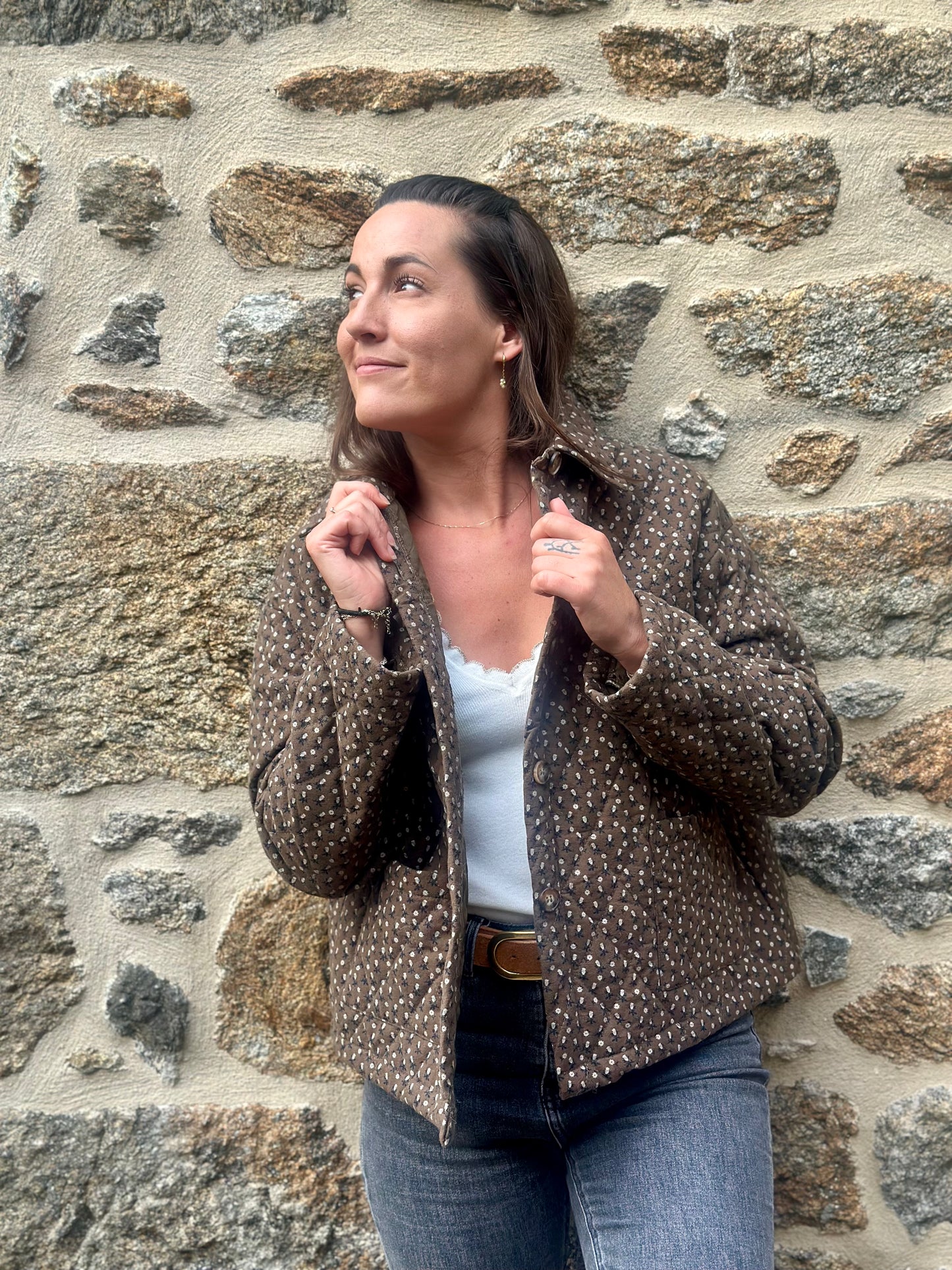 Veste liberty marron
