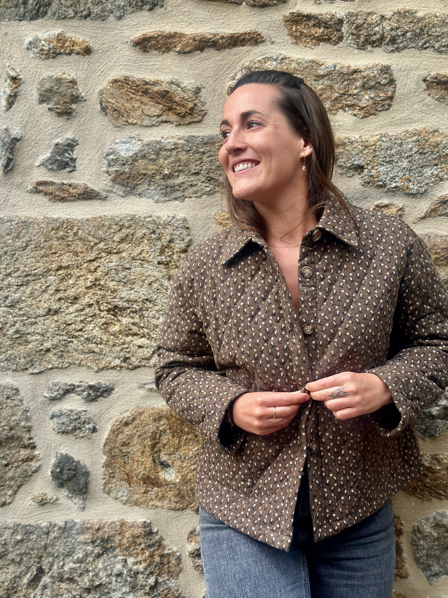 Veste liberty marron