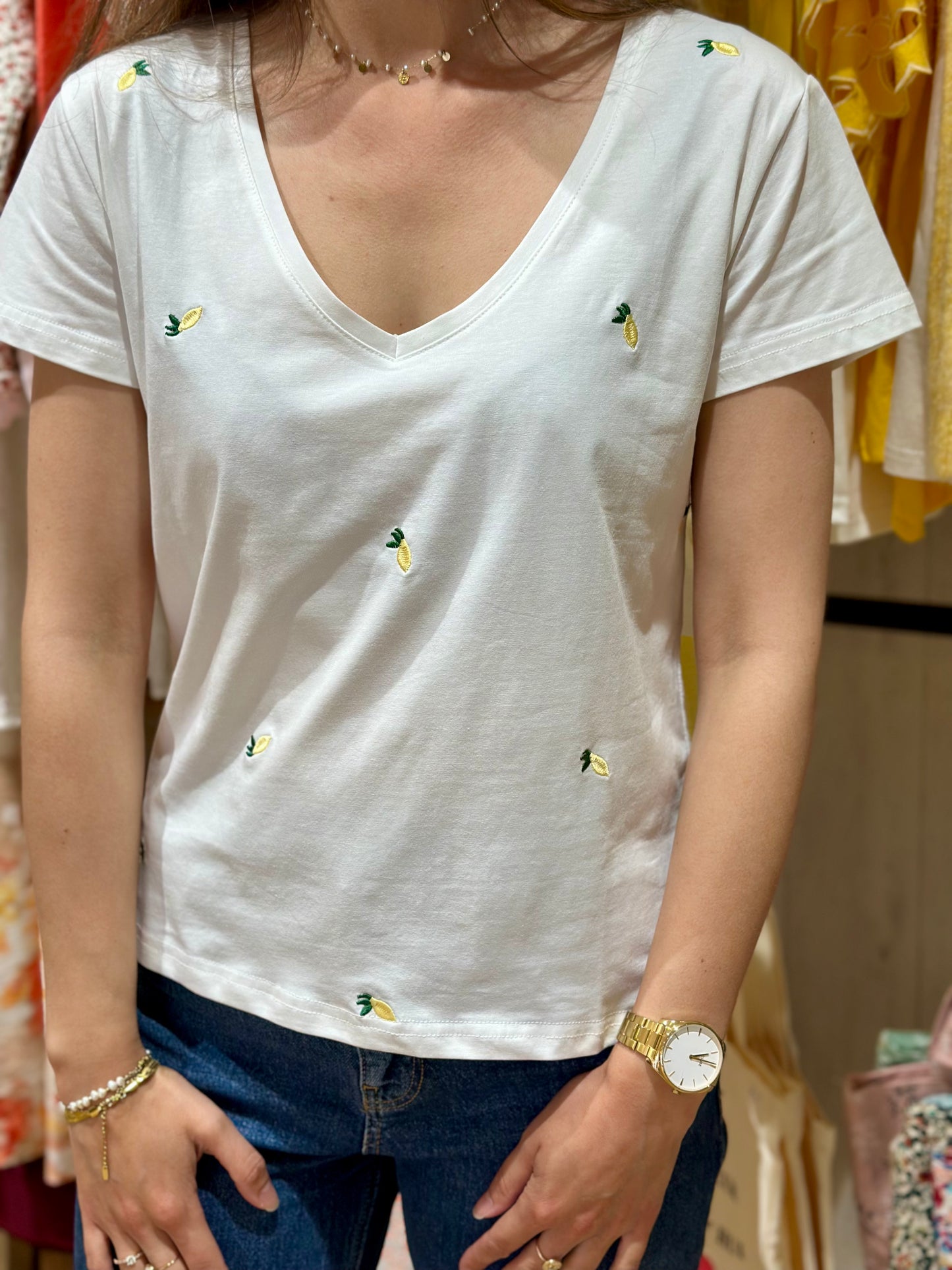 Tee-Shirt citron
