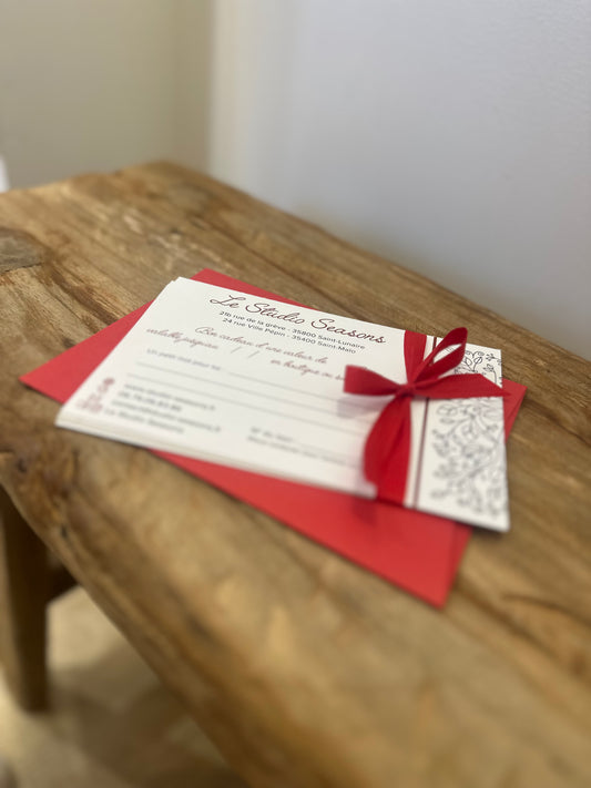 Carte cadeau -  Le Studio Seasons