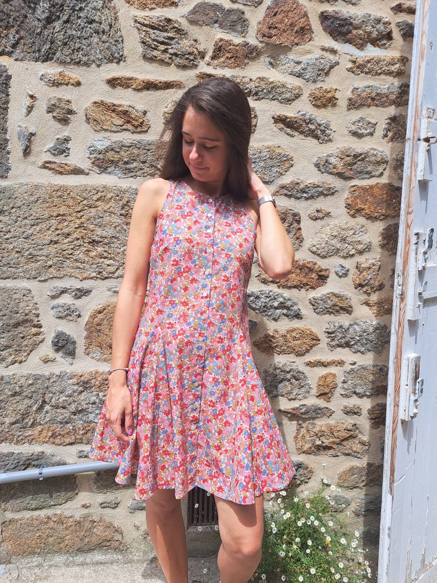 Robe liberty patineuse