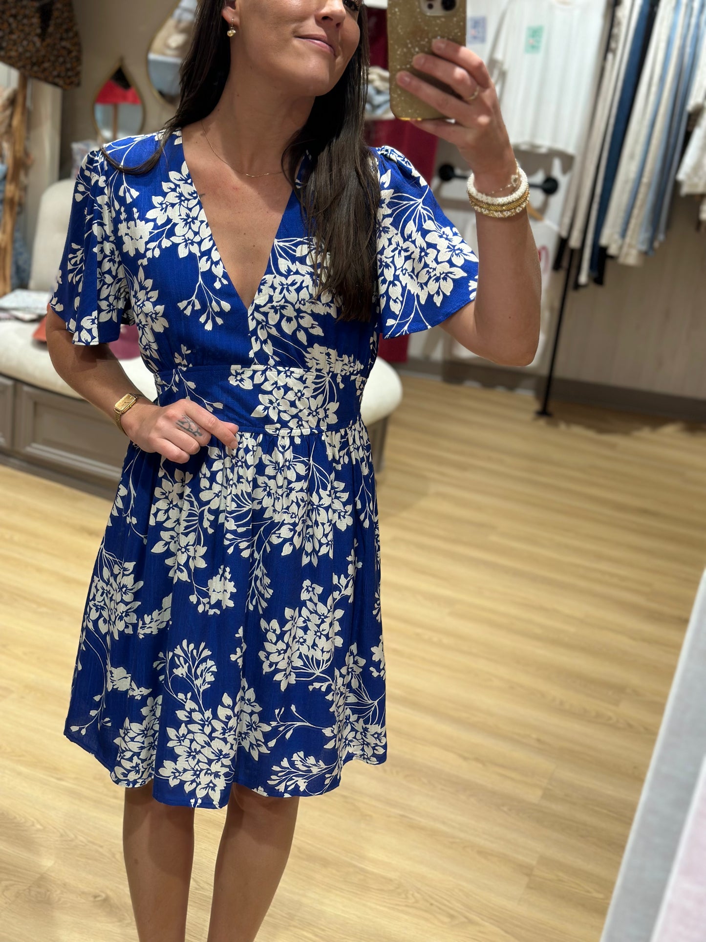Robe bleu royal event