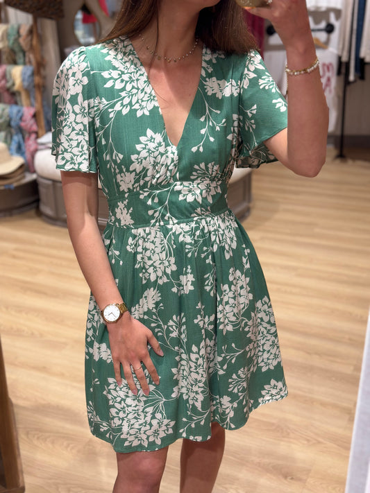 Robe vert sauge event