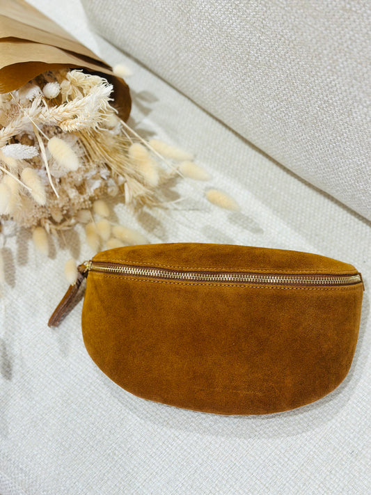Sac banane en cuir grande