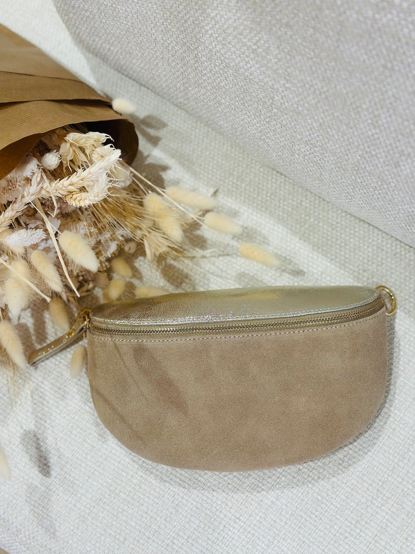 Sac banane en cuir petite
