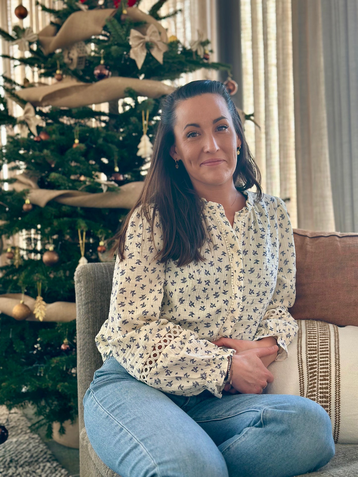 Chemise brin marine DG