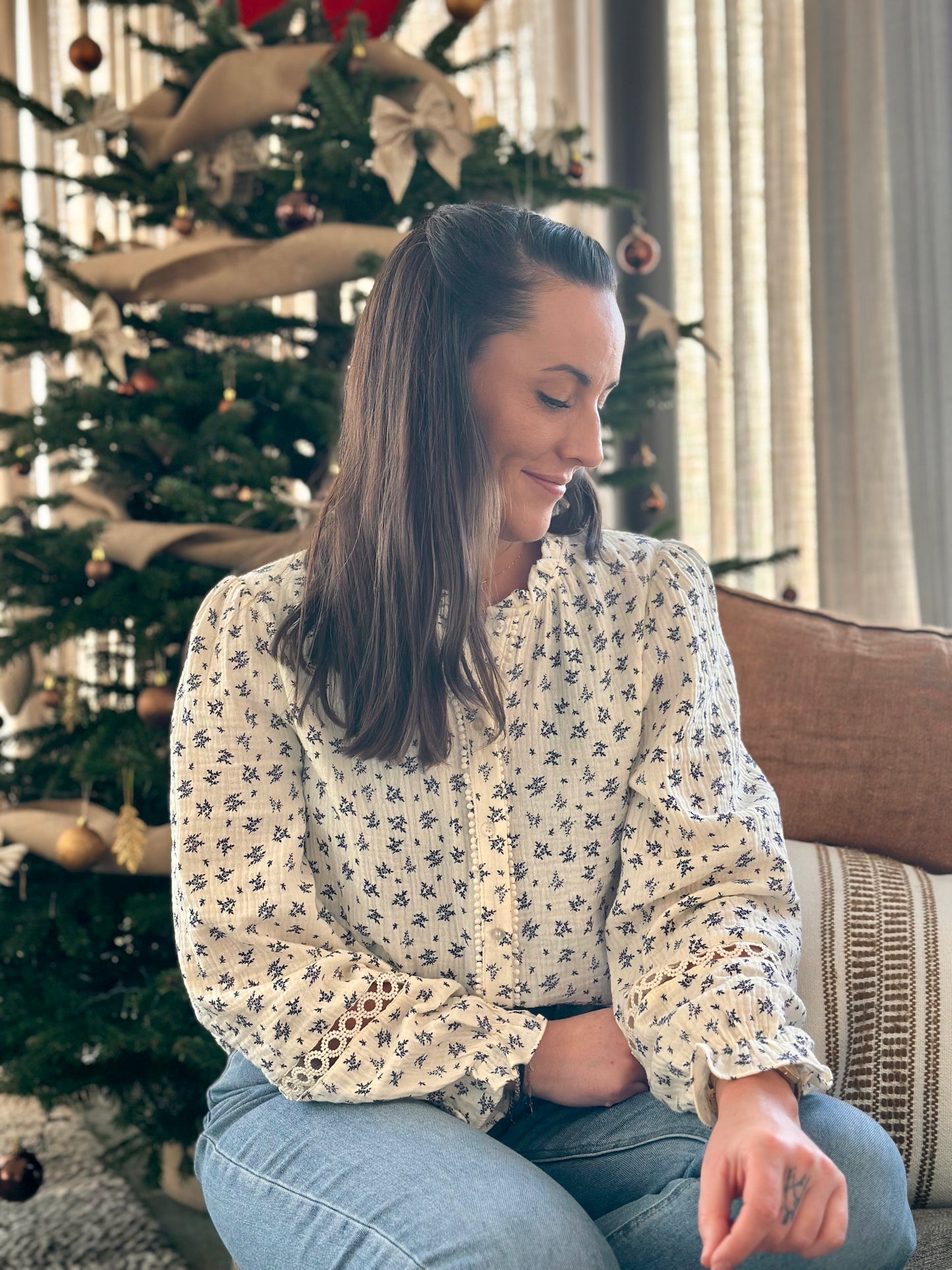 Chemise brin marine DG