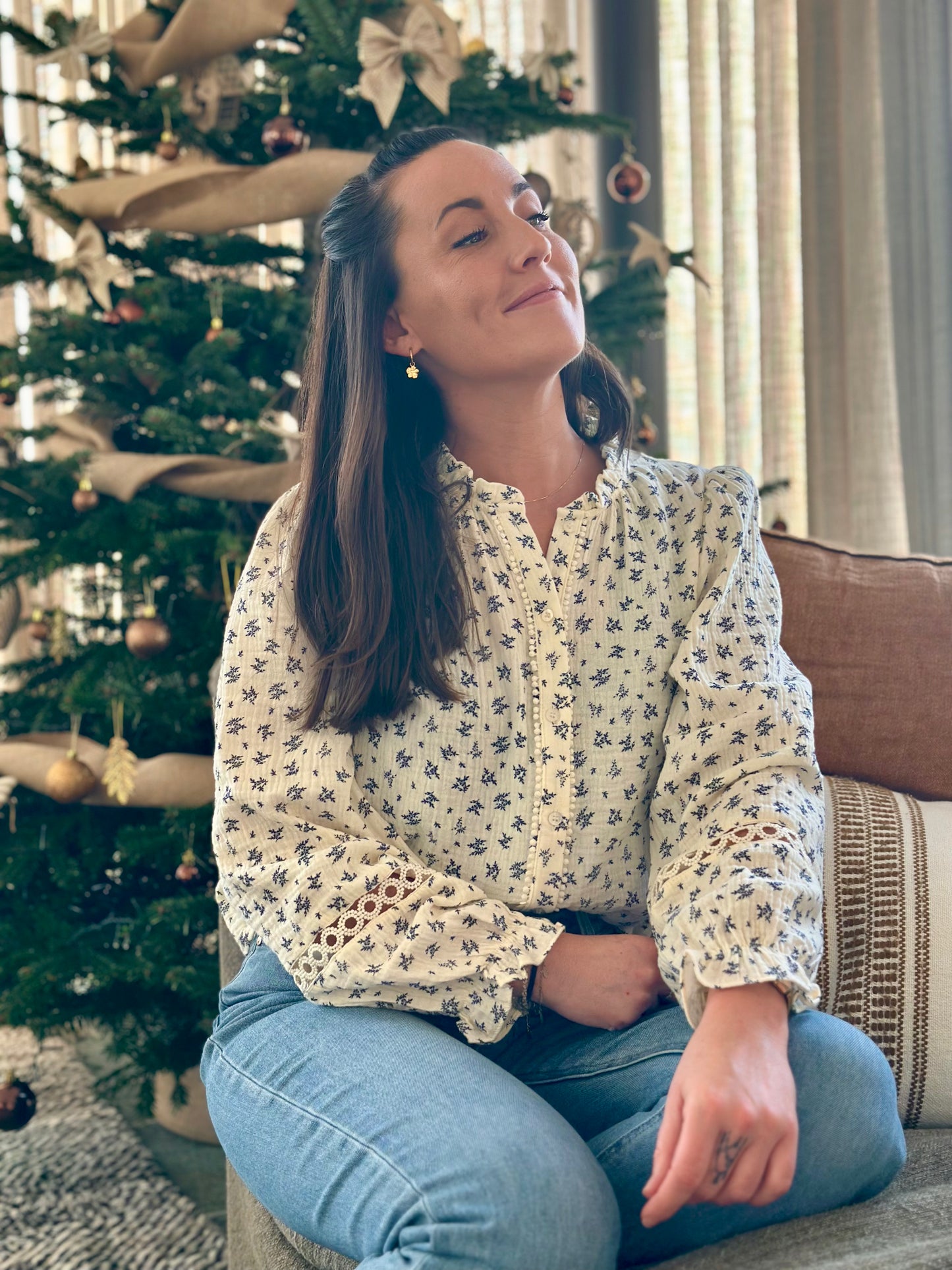 Chemise brin marine DG