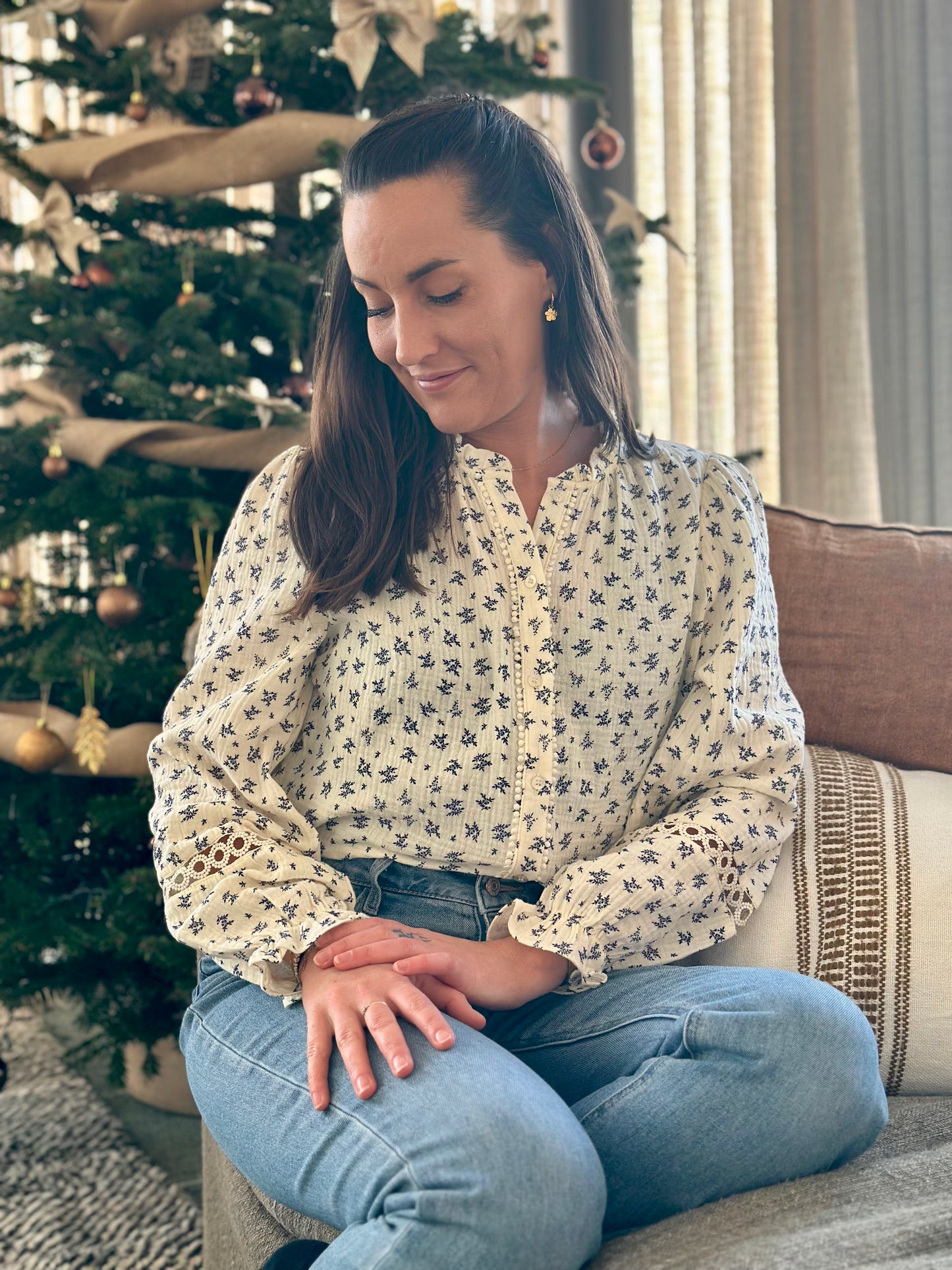 Chemise brin marine DG