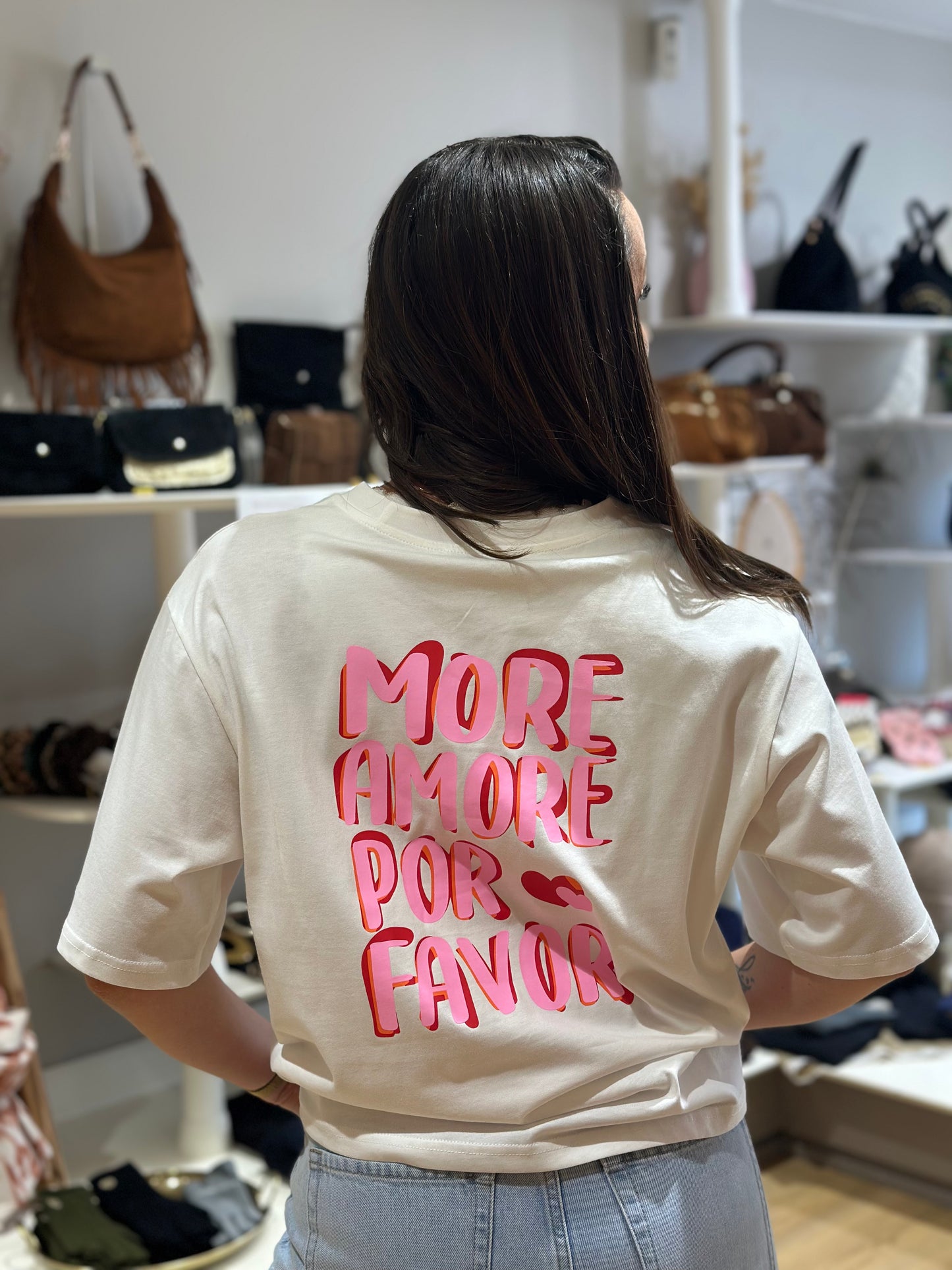 Tee-shirt More amor por favor