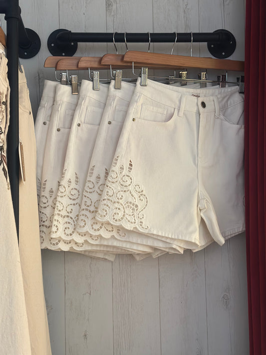 Short Livie blanc