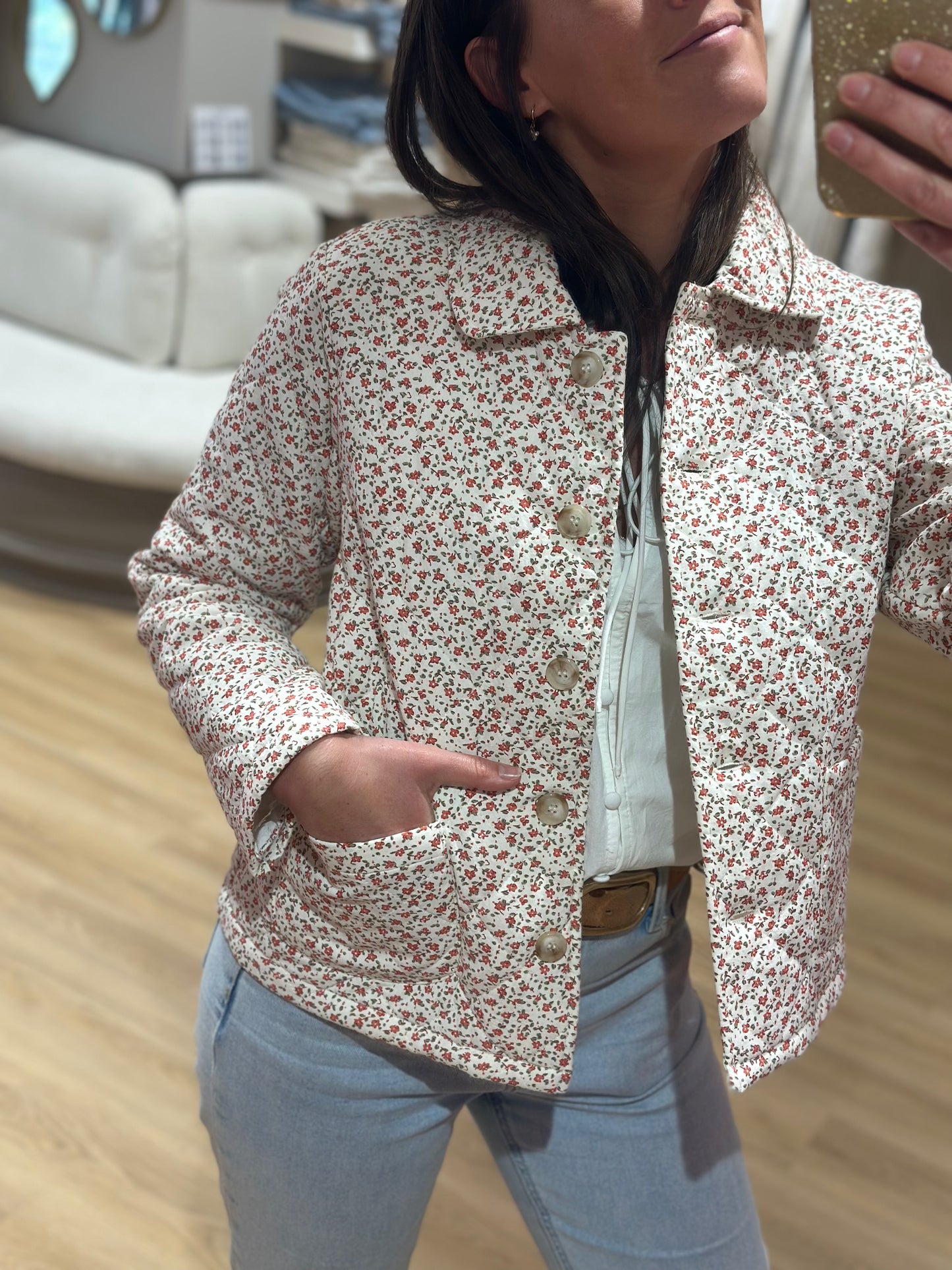 Veste florale