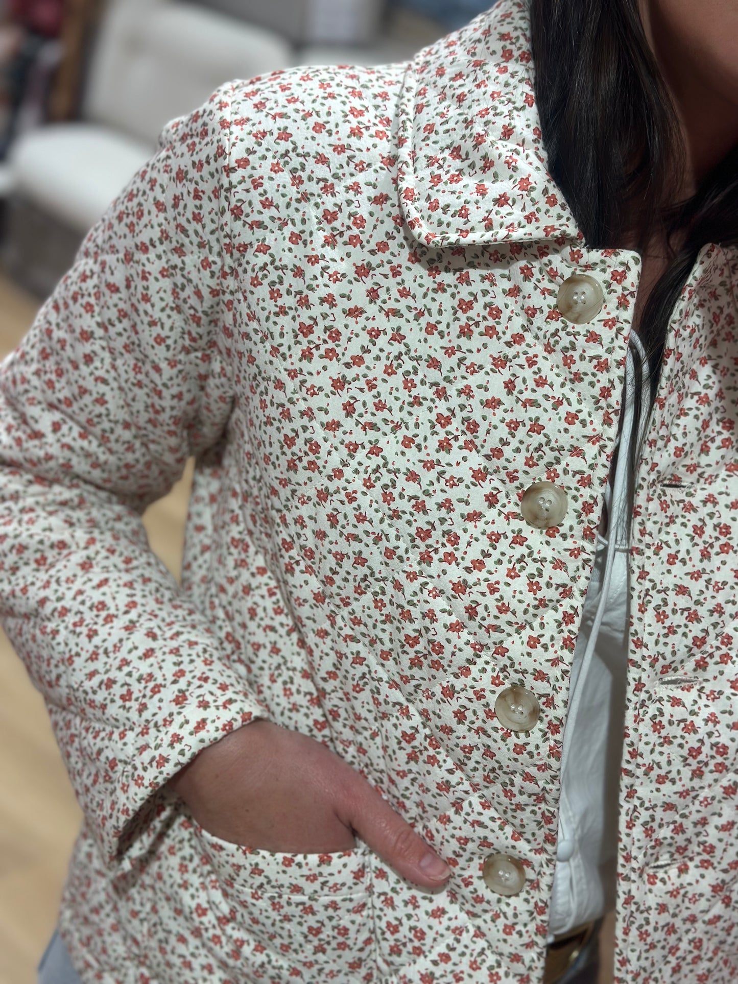 Veste florale