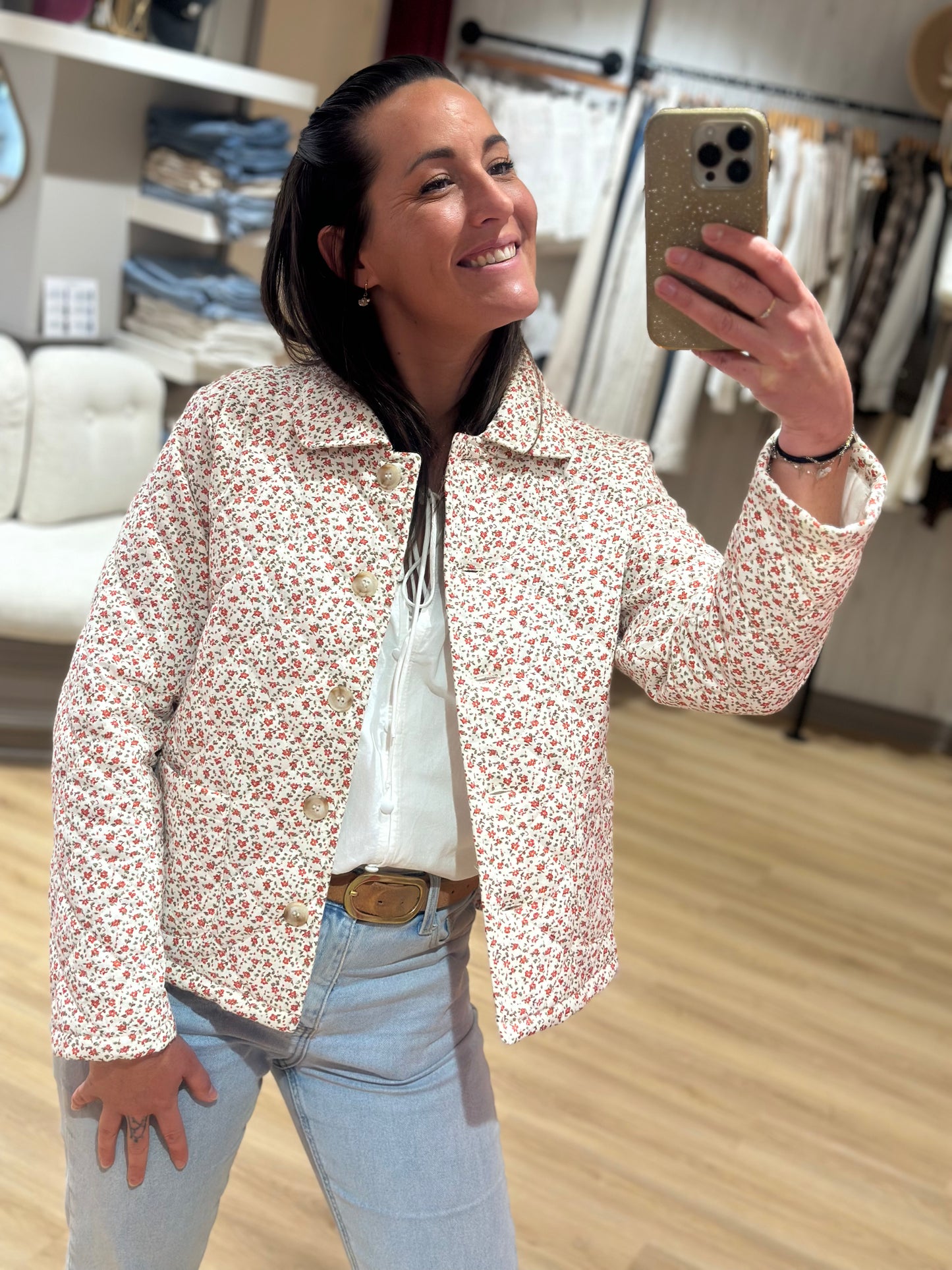 Veste florale