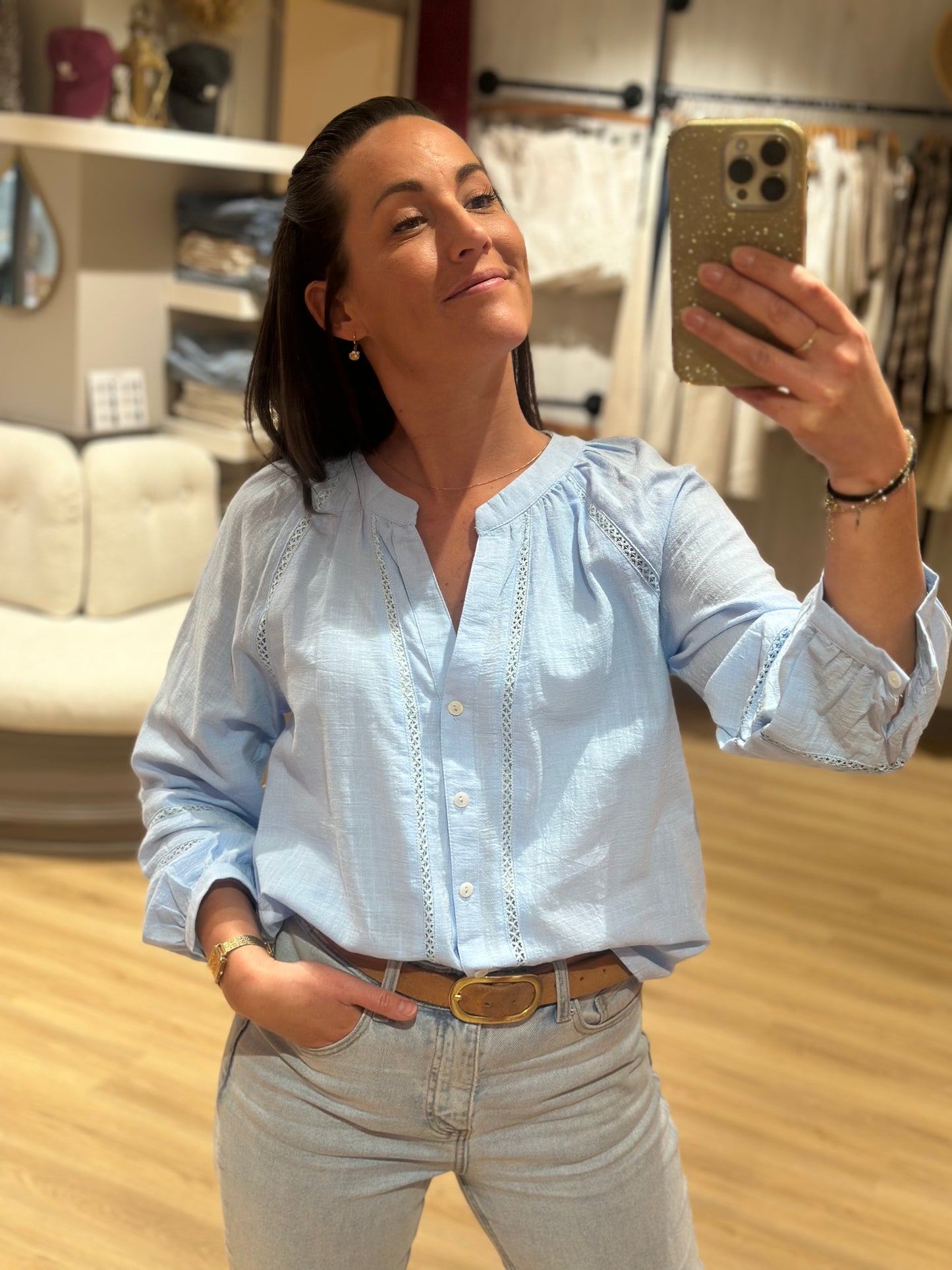 Chemise ciel