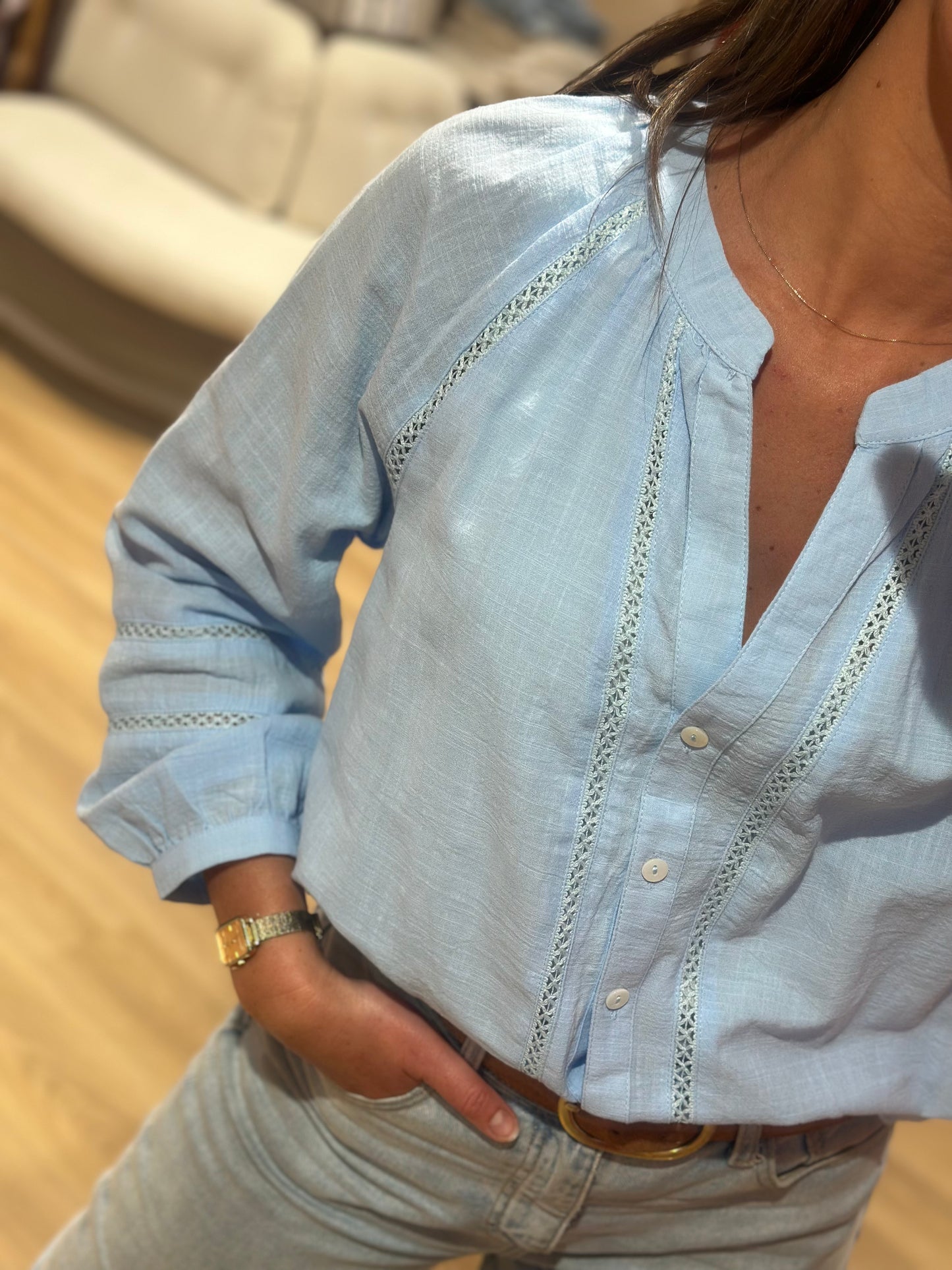 Chemise ciel