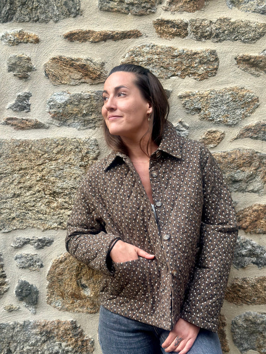 Veste liberty marron