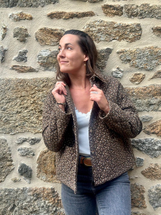 Veste liberty marron
