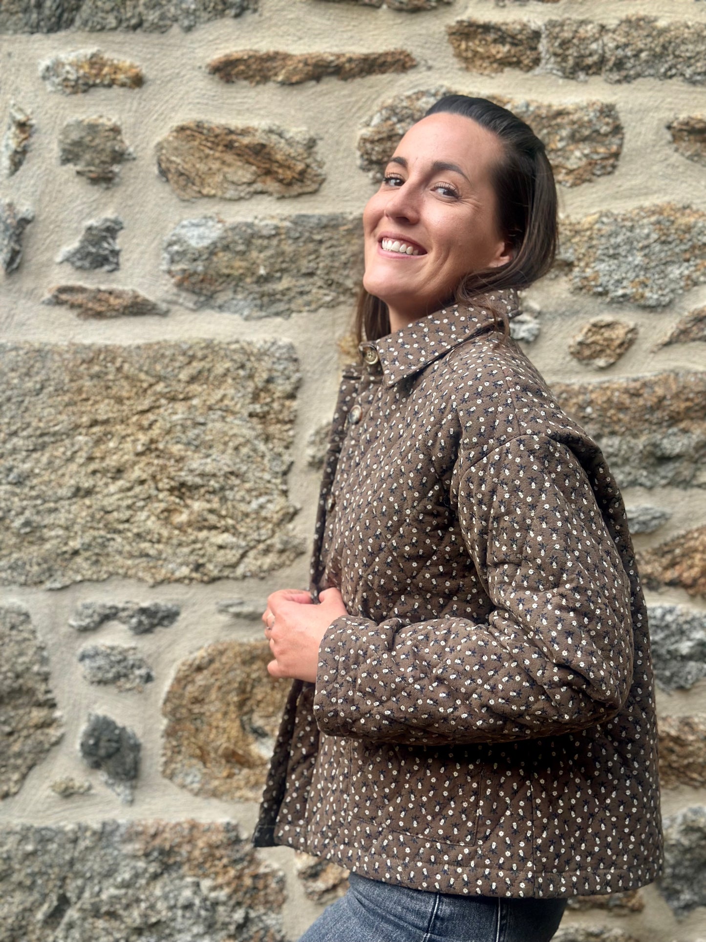 Veste liberty marron