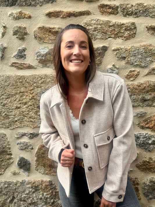 Veste beige
