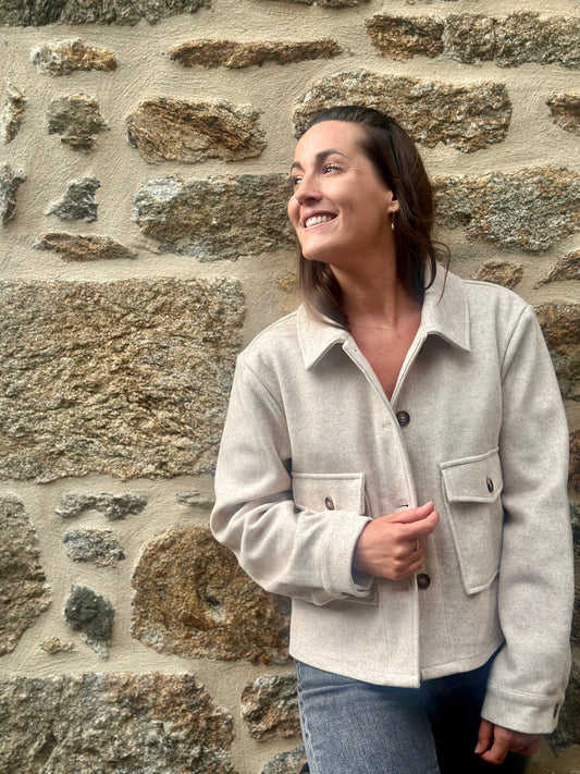 Veste beige