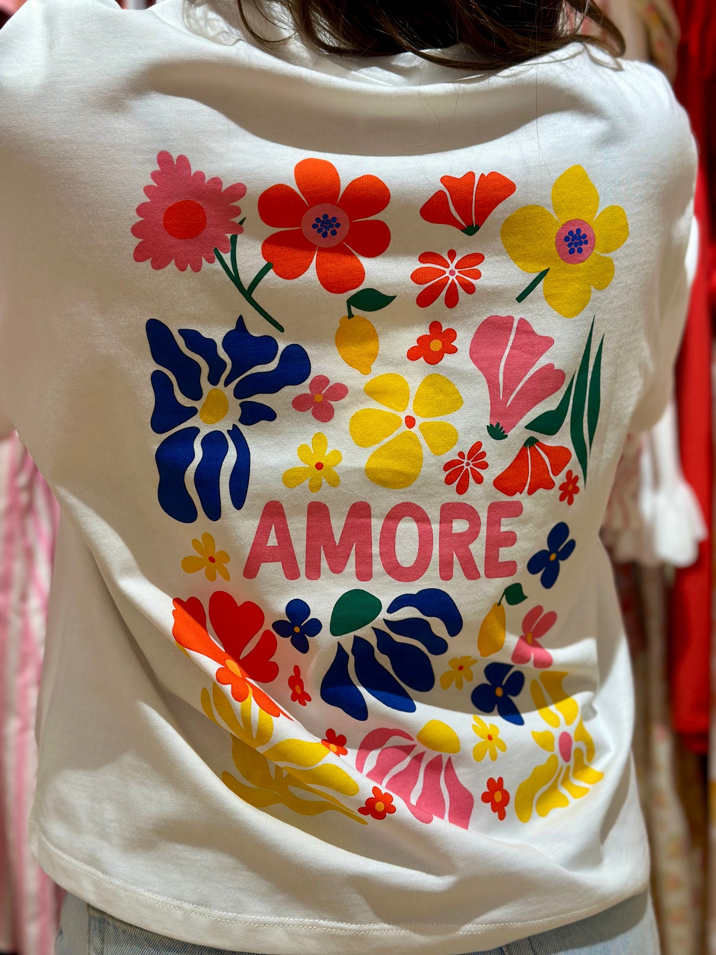 Tee-Shirt Amore fleurs