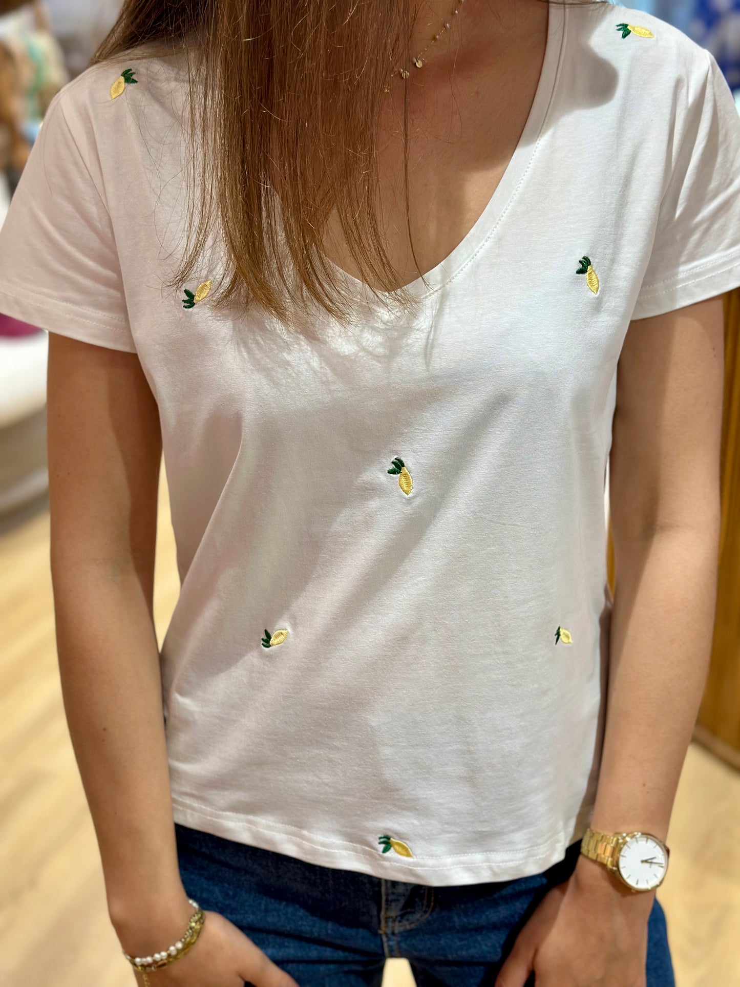 Tee-Shirt citron
