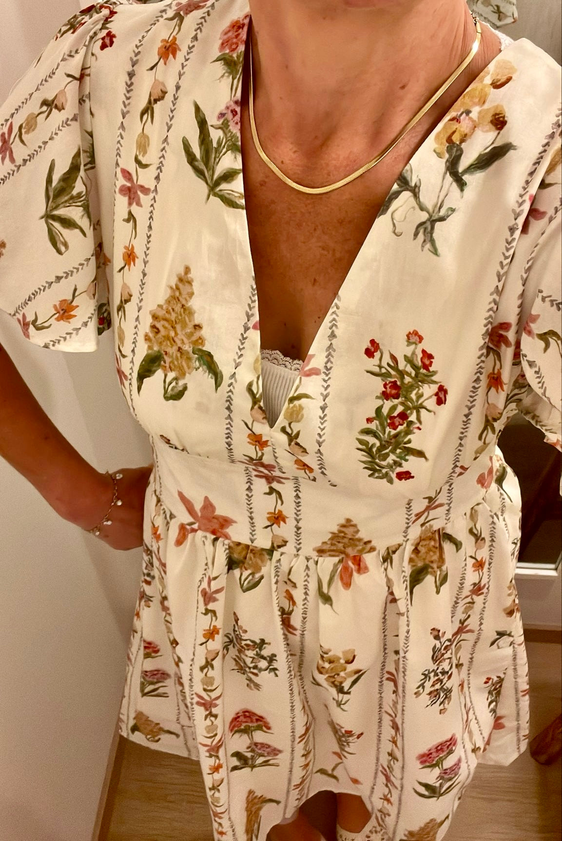Robe florale