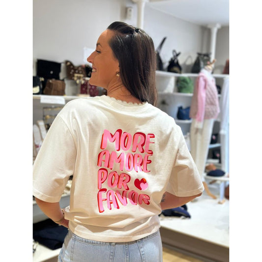 Tee-shirt More amor por favor